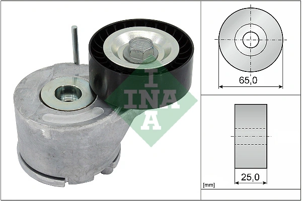 Belt Tensioner, V-ribbed belt